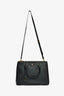 Prada Black Saffiano Leather Double Zip Tote