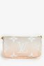 Louis Vuitton Peach Monogram 'By The Pool' Multi-Pochette Crossbody
