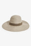 Loro Piana Brown Felt Logo Wide Brim Hat Size M