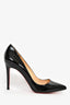 Christian Louboutin Black Patent Pigalle 100 Heels Size 39.5