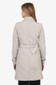 MaxMara Weekend Grey Quilted Coat Size 6