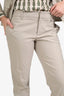 Gucci Beige Single Breasted Blazer/Straight Leg Pants Size 44/42