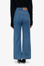 Ganni x Levi's Blue Denim High Loose Straight Legged Jeans Size 25