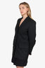 By Malene Birger Black Single Breasted Blazer Size 38