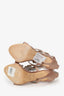 Giuseppe Zanotti Rose Satin Coline 110 Cruel Crystal Wing Sandals Size 35
