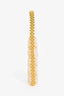 Vanina Hand Beaded Pearlescent Shell 'Noisette' Mini Top Handle Bag