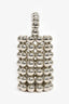Vanina Silver Beaded 'Camino' Mini Bucket Bag