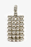 Vanina Silver Beaded 'Camino' Mini Bucket Bag