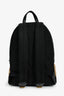 Burberry Black/Beige Leather 'Abbeydale' Canvas Backpack