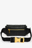 Burberry Black Leather TB Monogram 'Lola' Belt Bag
