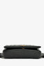 Burberry Black Leather TB Monogram 'Lola' Belt Bag