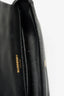 Burberry Black Leather TB Monogram 'Lola' Belt Bag