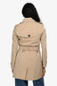 Burberry Beige Classic Mid-length Heritage Trench Coat Size 2 US