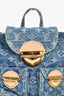 Louis Vuitton Blue Denim Monogram Mini Venice Backpack