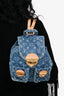 Louis Vuitton Blue Denim Monogram Mini Venice Backpack