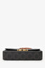 Celine 2021 Brown Canvas/Leather Triomphe Claude Shoulder Bag