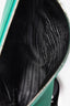 Prada Green Leather Triangle Crossbody