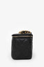 Pre-Loved Chanel™ Black Caviar Leather Vanity Crossbody With AirPod case