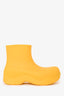 Bottega Veneta Yellow Rubber Rain Boots Size 38