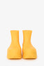 Bottega Veneta Yellow Rubber Rain Boots Size 38