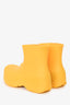Bottega Veneta Yellow Rubber Rain Boots Size 38