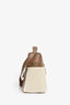 Loro Piana Taupe Smooth Calfskin  'Silk Extra Pocket L27' Bag