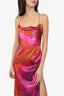 Retrofete Orange/Pink Tie Dye Strappy 'Marlene' Dress Size XS