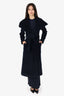 Sentaler Navy Blue Alpaca/Wool Coat Size XS