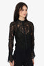 Jonathan Simkhai Black Lace Bodysuit Size XS