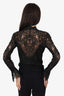 Jonathan Simkhai Black Lace Bodysuit Size XS