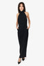 New Arrivals Black Halter Neck Backless 'Hemmingway' Dress Size 36