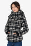 Mackage Black/White Down Houndstooth Puffer Jacket Size XS