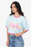 Balmain Pink/Blue Barbie Top Size M