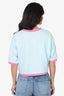 Balmain Pink/Blue Barbie Top Size M