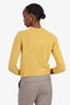 Miu Miu Yellow Wool Cardigan Size 38