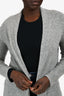 S'Max Mara Grey Cashmere Cardigan Size L
