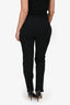 Wolford Black Leather Skinny Pants Size M