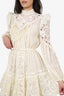 Zimmerman Cream Lace Dress With Belt Size 1