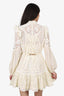 Zimmerman Cream Lace Dress With Belt Size 1