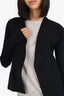 Rick Owens Black Long Sleeve Cardigan Size S