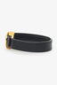 Hermès Black Leather Looping Bracelet