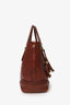 Gucci Dark Red Leather Tassle Detail Bag