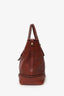 Gucci Dark Red Leather Tassle Detail Bag