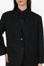 Anine Bing Black Quinn Blazer Size S