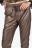 Brunello Cucinelli Gold Metallic Jogger Size S