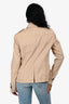 Burberry Brit Beige Cotton Double Breasted Short Trench Coat Size 10 US
