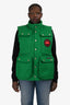 Canada Goose Green Wool/Down Cargo Vest SIze L Mens