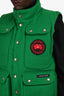 Canada Goose Green Wool/Down Cargo Vest SIze L Mens