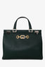 Gucci Green Leather Zumi Top Handle