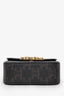 Celine 2021 Brown Canvas/Leather Triomphe Mini Claude Crossbody
